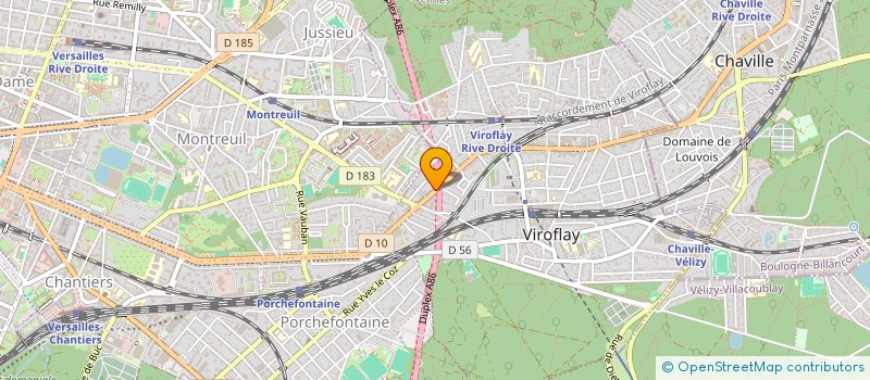 localisation de l'entreprise GROOVIMMO  VIROFLAY