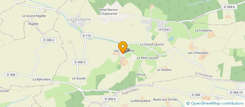 localisation de l'entreprise GROPEMENT D'EMPLOYEURS DALIBARD à LA GAUDAINE