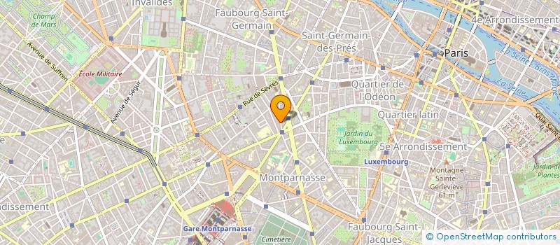 localisation de l'entreprise GROS  PARIS