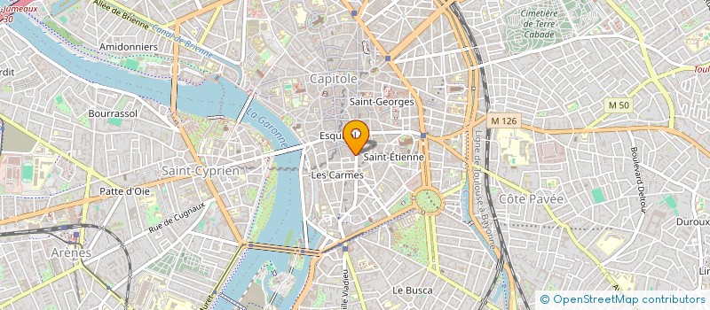 localisation de l'entreprise GROS BETA à TOULOUSE