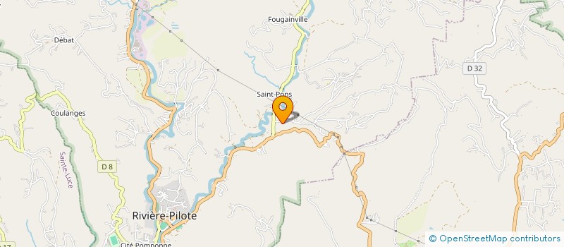 localisation de l'entreprise GROS-DESORMEAUX PROSOL  RIVIERE PILOTE