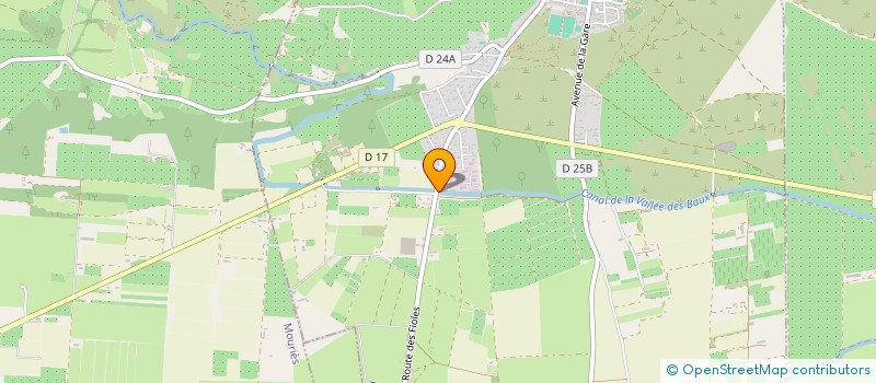 localisation de l'entreprise GROS & FILS  AUREILLE