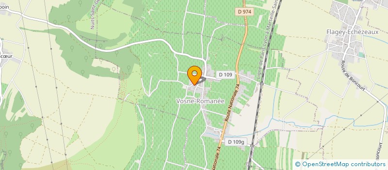 localisation de l'entreprise GROS FRERE ET SOEUR à VOSNE-ROMANEE