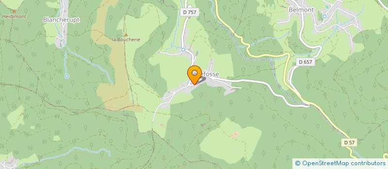 localisation de l'entreprise GROS GUILOU  BELLEFOSSE