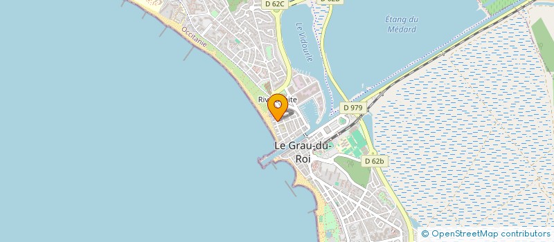 localisation de l'entreprise GROS HENRI ET PAUL à LE GRAU-DU-ROI