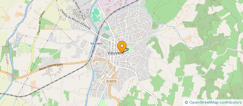 localisation de l'entreprise GROS JACQUEMIN à VAUVERT