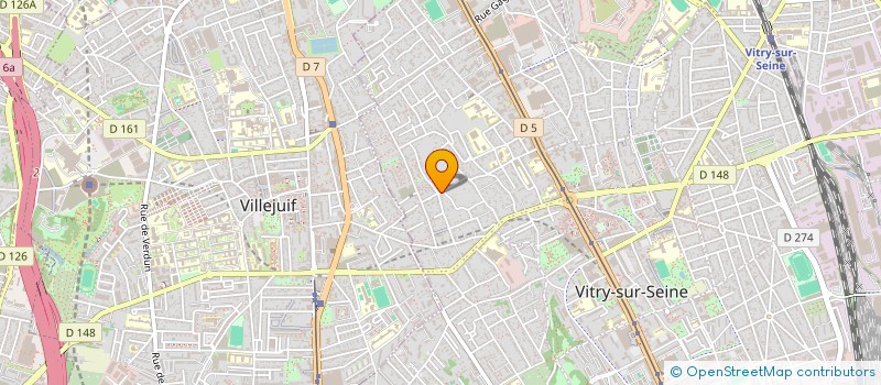 localisation de l'entreprise GROS OEUVRES RENOATIONS SERVICES BATI à VITRY-SUR-SEINE
