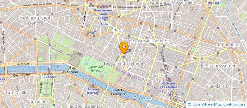 localisation de l'entreprise GROS RENE ET GUG PASCAL à PARIS