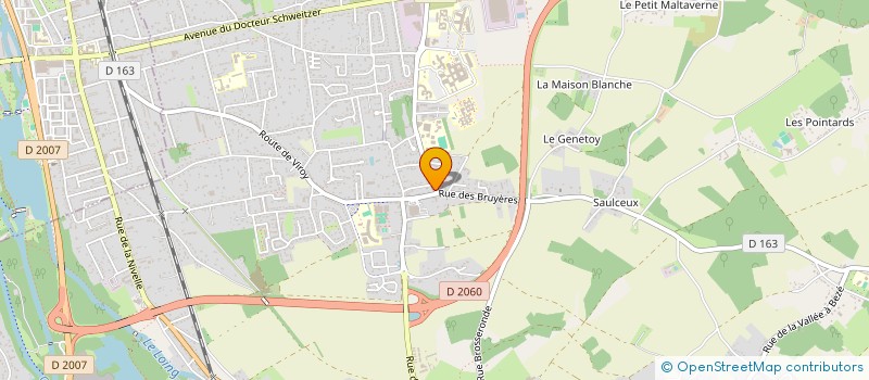 localisation de l'entreprise GROSBOIS à AMILLY