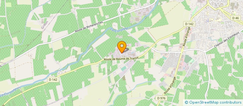 localisation de l'entreprise GROSJEAN à VALREAS