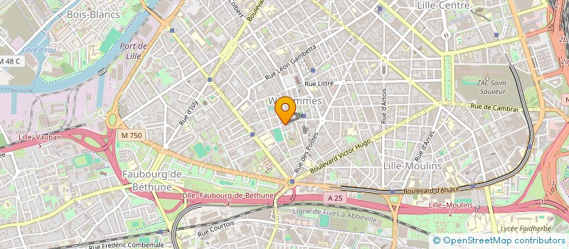 localisation de l'entreprise GROSJEAN-LE MARREC INDIVISION à LILLE