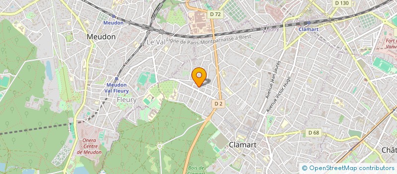localisation de l'entreprise GROSOL PROD à CLAMART