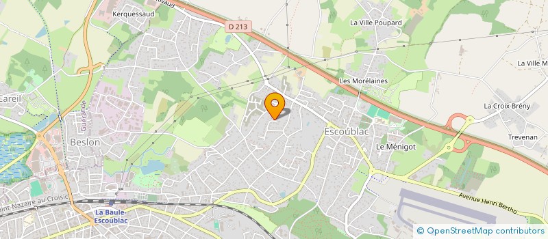localisation de l'entreprise GROSSAINT à LA BAULE-ESCOUBLAC