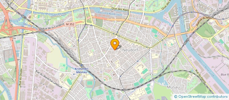 localisation de l'entreprise GROSSAU  STRASBOURG