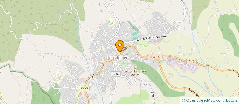 localisation de l'entreprise GROSSE BOULE FORCALQUIERENNE à FORCALQUIER