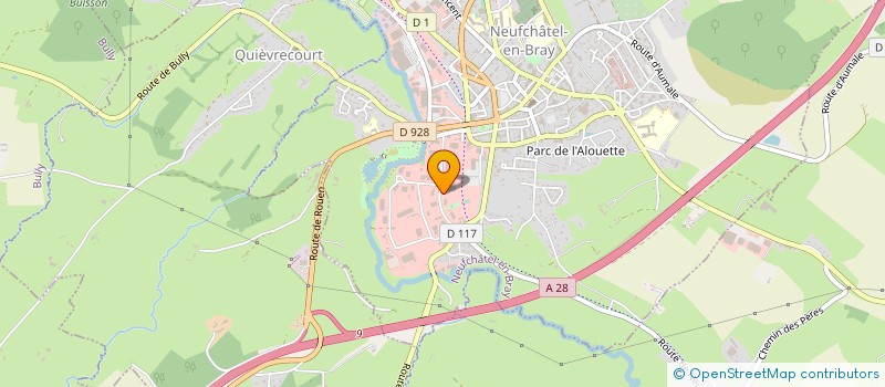 localisation de l'entreprise GROSSE EQUIPEMENT à NEUFCHATEL-EN-BRAY