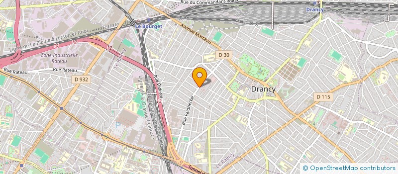 localisation de l'entreprise GROSSE ET BELLE PRET A PORTER à DRANCY