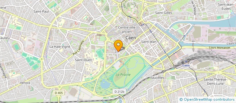 localisation de l'entreprise GROSSET BAUCHET à CAEN