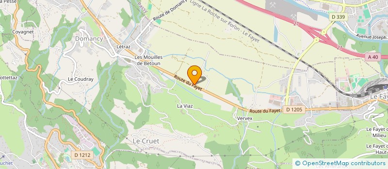 localisation de l'entreprise GROSSET-JANIN à DOMANCY