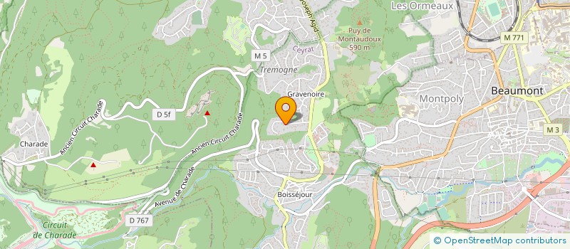 localisation de l'entreprise GROSSISTE DLV à CEYRAT
