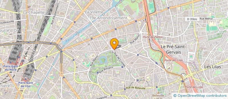 localisation de l'entreprise GROSSISTE INTERNATIONAL SOLDEUR  PARIS