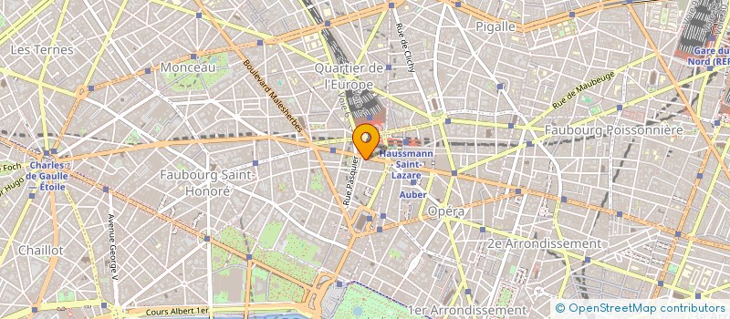 localisation de l'entreprise GROSVENOR CONTINENTAL EUROPE  PARIS