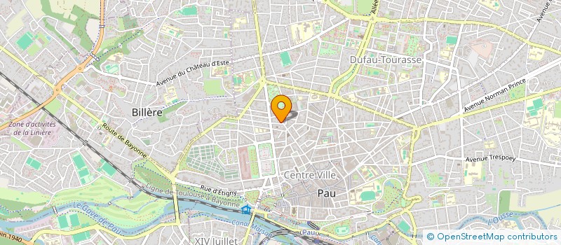localisation de l'entreprise GROTHERHOOD à PAU