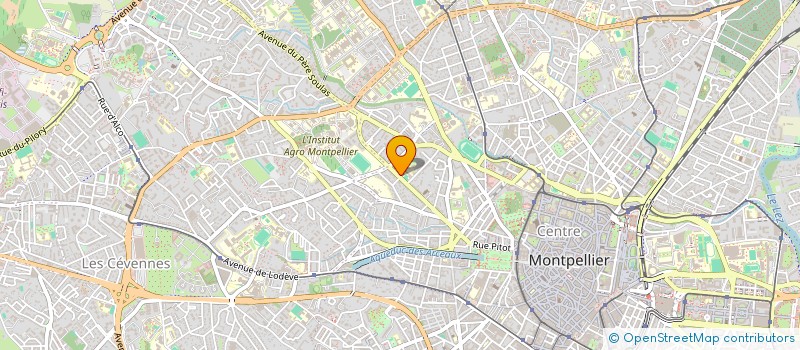 localisation de l'entreprise GROU PARENT GESTION TRANSPORTS SCOLAIRES à MONTPELLIER