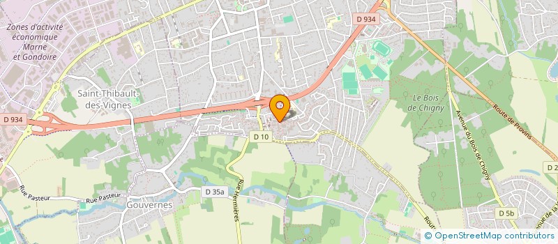 localisation de l'entreprise GROUCHNIA  LAGNY-SUR-MARNE