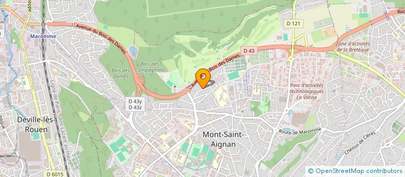 localisation de l'entreprise GROULT N.G à MONT-SAINT-AIGNAN