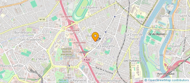 localisation de l'entreprise GROUND ASSISTANCE SERVICES à BLAGNAC