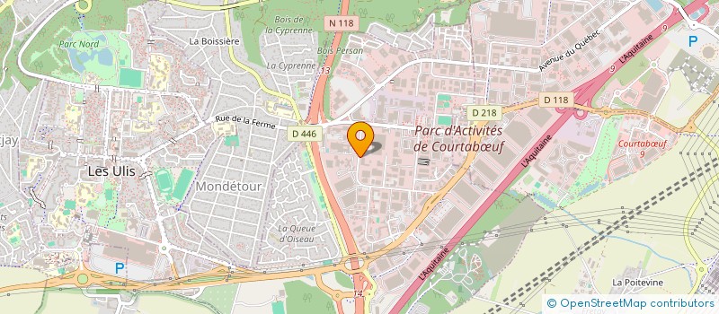 localisation de l'entreprise GROUND CONTROL à LES ULIS