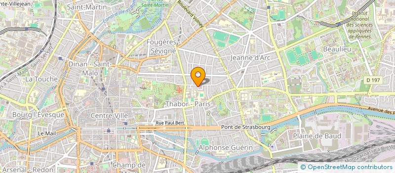 localisation de l'entreprise GROUND ZERO  RENNES