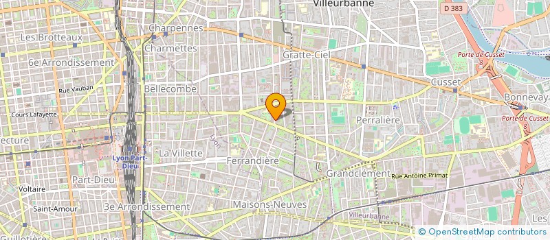 localisation de l'entreprise GROUP 26 LTD à VILLEURBANNE