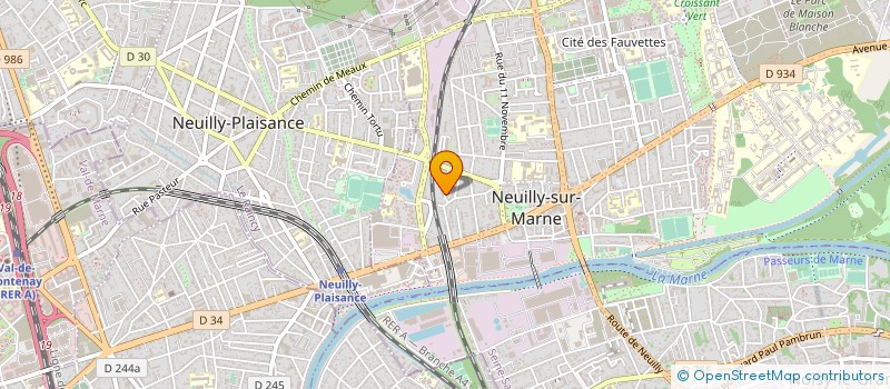 localisation de l'entreprise GROUP 9 ECO à NEUILLY-SUR-MARNE