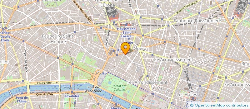 localisation de l'entreprise GROUP ACHAT FOURNITU INFORMATI à PARIS
