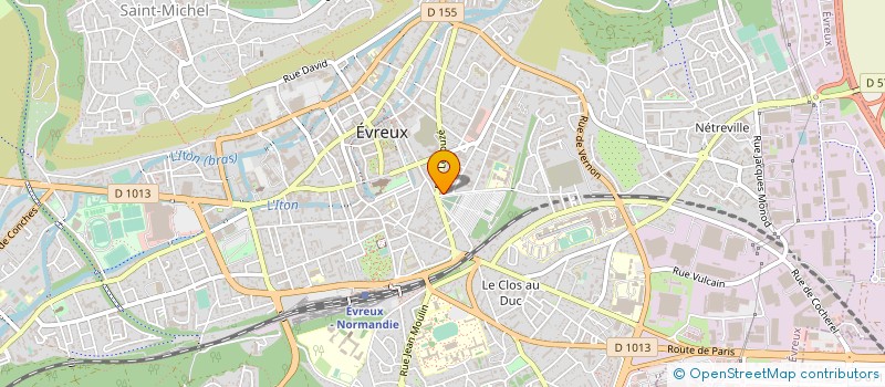 localisation de l'entreprise GROUP ACHATS VENTE GRAINETIERS EURE  EVREUX