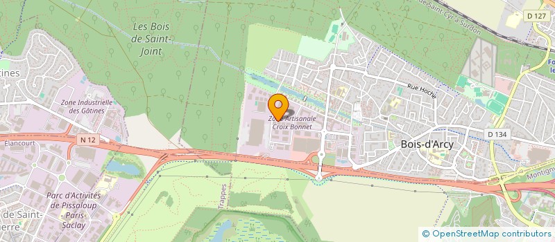 localisation de l'entreprise GROUP ADDIKT  LES ESSARTS-LE-ROI