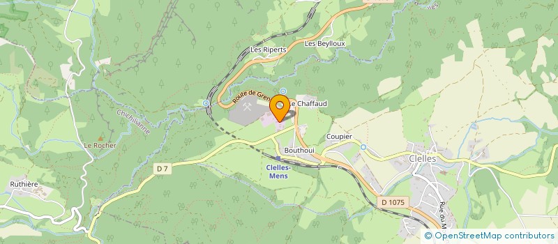 localisation de l'entreprise GROUP-ALP à CLELLES
