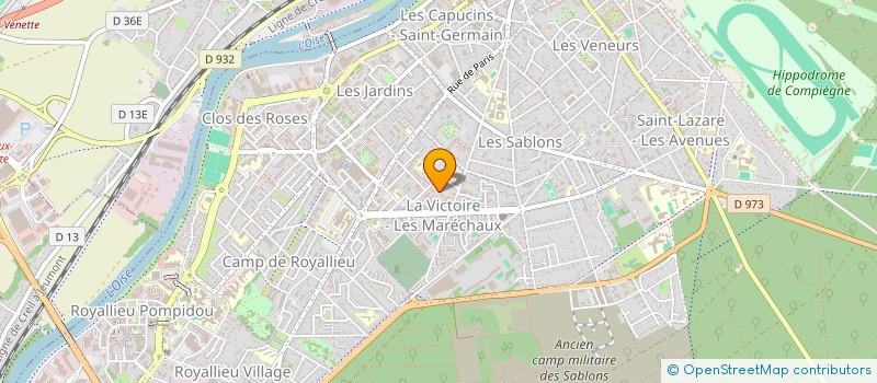 localisation de l'entreprise GROUP AMAR  COMPIEGNE