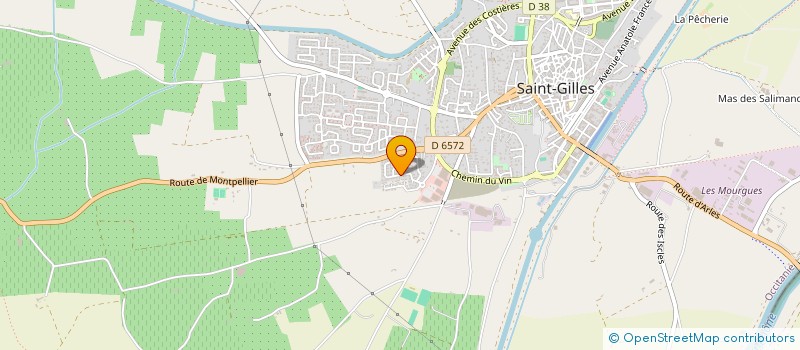 localisation de l'entreprise GROUP AMATEUR RADIO ELECTRONI MEDITERRAN à SAINT-GILLES