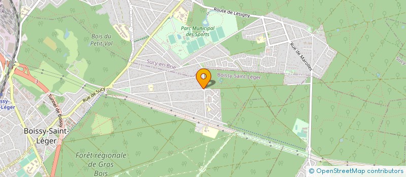 localisation de l'entreprise GROUP AMELIORA ELEVAGE TROTTEUR FRANCAIS à BOISSY ST LEGER