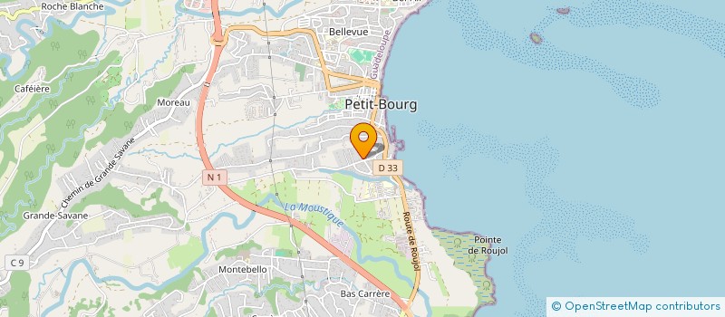 localisation de l'entreprise GROUP ARTISANS GUAD EN ELECTRICITE à PETIT-BOURG