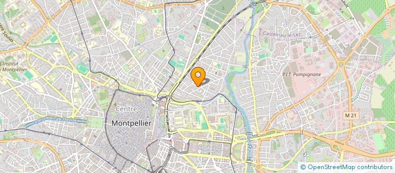 localisation de l'entreprise GROUP ASS MONTPELLIER POUR EMPL ET FORMA à MONTPELLIER