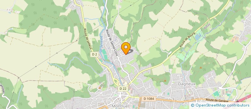 localisation de l'entreprise GROUP C2M  DAGNEUX