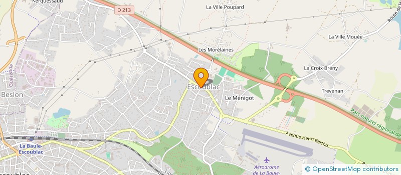 localisation de l'entreprise GROUP CANFO&CO à LA BAULE-ESCOUBLAC