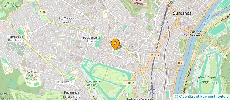 localisation de l'entreprise GROUP CENTR COMMERC PLACE PAIX à SURESNES