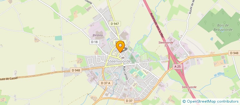 localisation de l'entreprise GROUP CONHEXA à STEENVOORDE