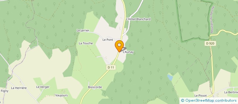 localisation de l'entreprise GROUP D'EMPL DE LA DONETTE à BRETONCELLES