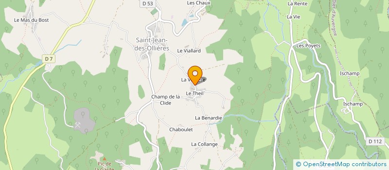 localisation de l'entreprise GROUP D EMPL DES ETANGS            MR TEALLIER LIONEL  TREZIOUX